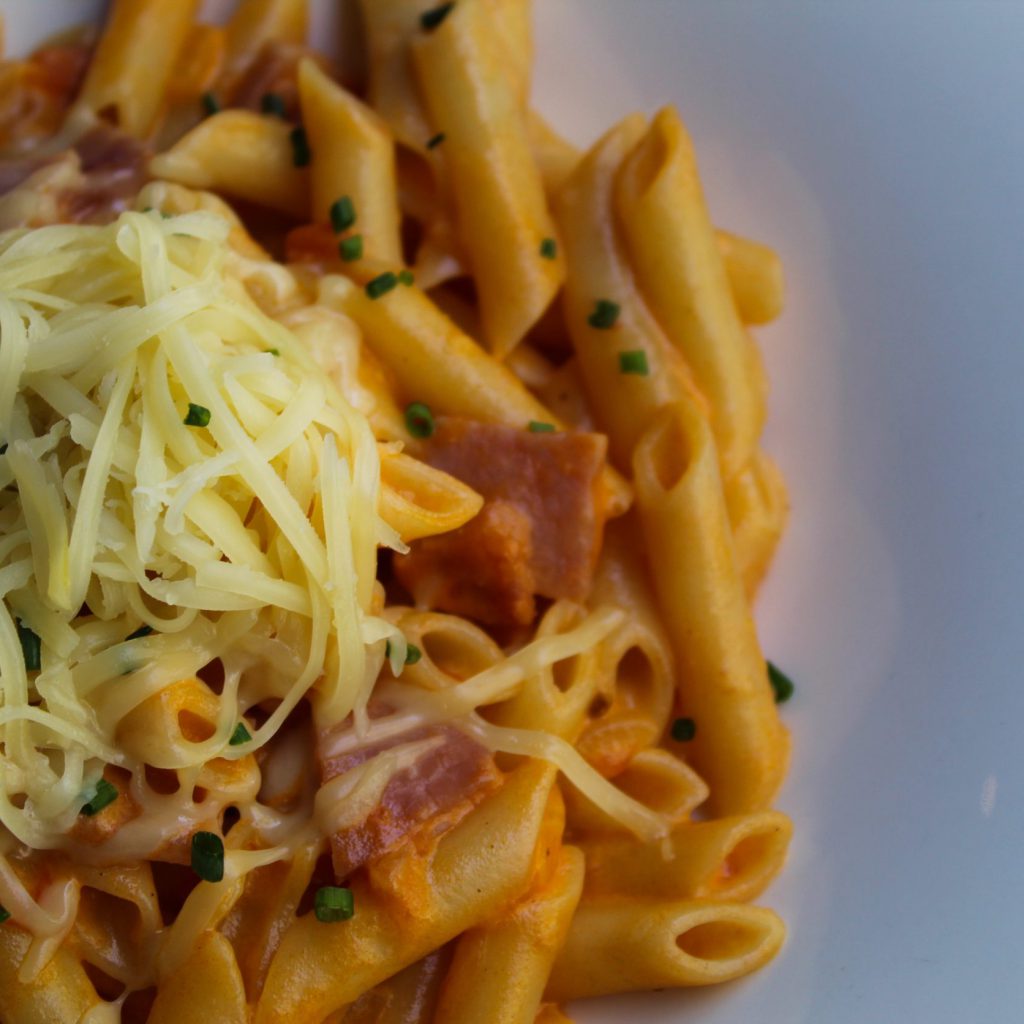 Penne rigate con salsa Dimitri al vodka