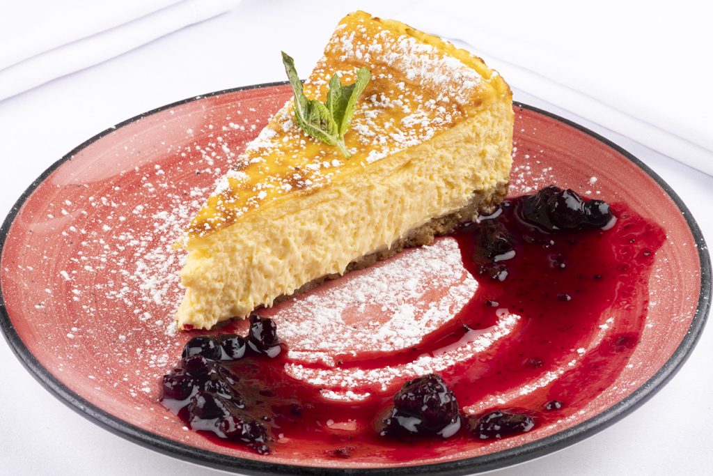 Tarta de queso al horno cremosa